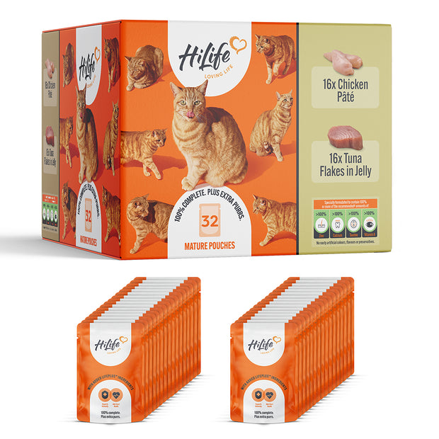 HiLife Mature Cat Chicken & Tuna