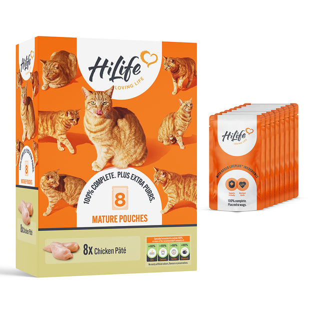HiLife Mature Cat Chicken Pate