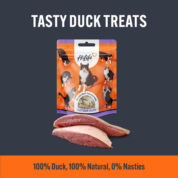 HiLife its only natural 
Duck Breast Treats