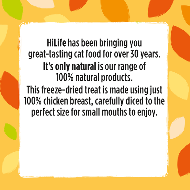 HiLife its only natural Chicken Breast Treats 30g