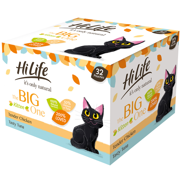 HiLife Kitten Chicken and Tuna Pate 32 pack