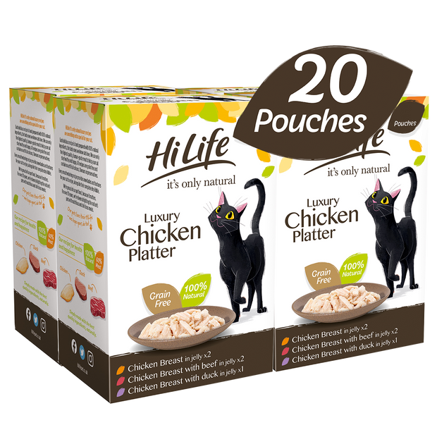 HiLife Adult Cat Chicken Recipes in Jelly