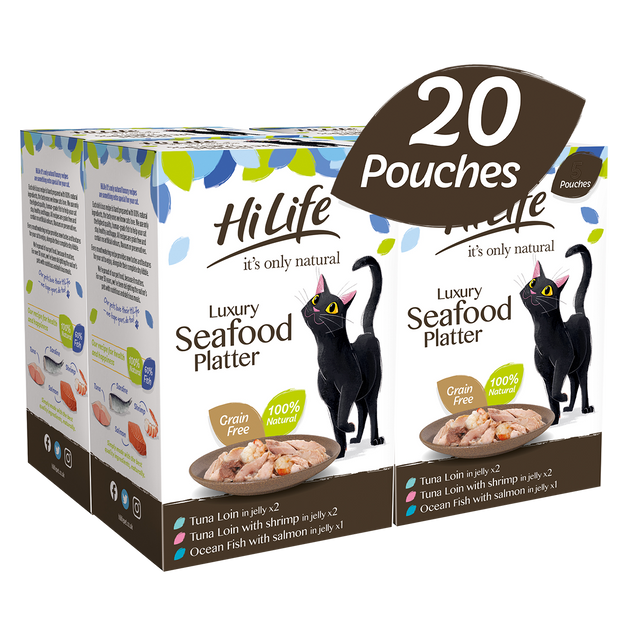 HiLife Adult Cat Seafood Recipes in Jelly