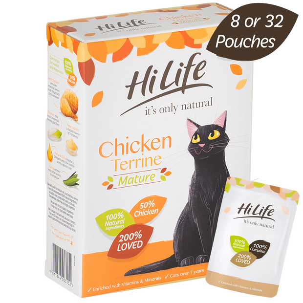 HiLife Mature Cat Chicken Pate