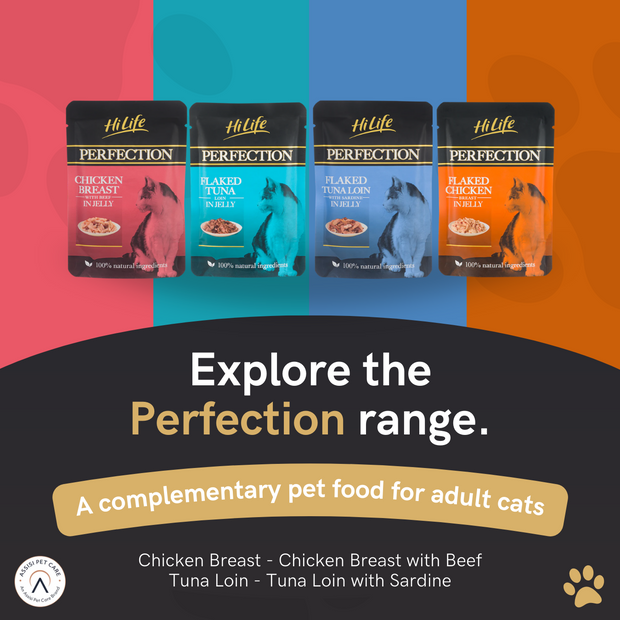 HiLife PERFECTION Mixed Multipack Chicken Choices & Seafood Selection Pouch Multipacks